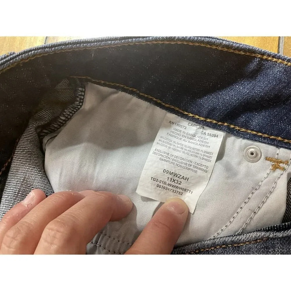 Wrangler Bootcut Blue Jeans Women's Size 11x32 09MWZAH - Picture 5 of 9